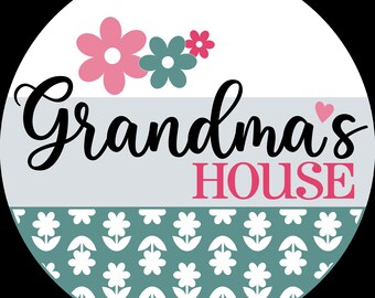Grandmas house Door Hanger DIY