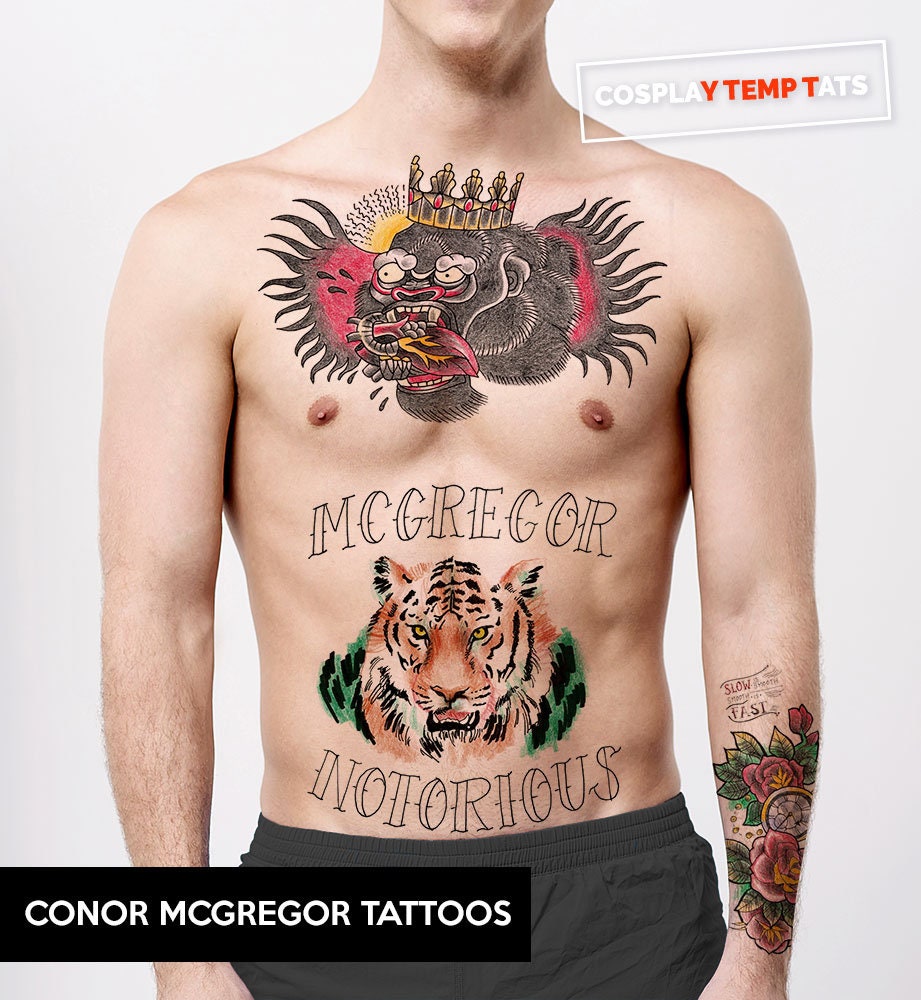 VOLLEDIGE Nauwkeurig McGregor MMA Fighter | Etsy Nederland