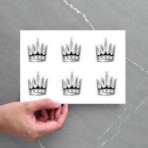 Maluma Crown Temporary Tattoo Temp Tat Celebrity Idea - Etsy Hong Kong Maluma Crown Temporary Tattoo Temp Tat Celebrity Idea - Etsy Hong Kong