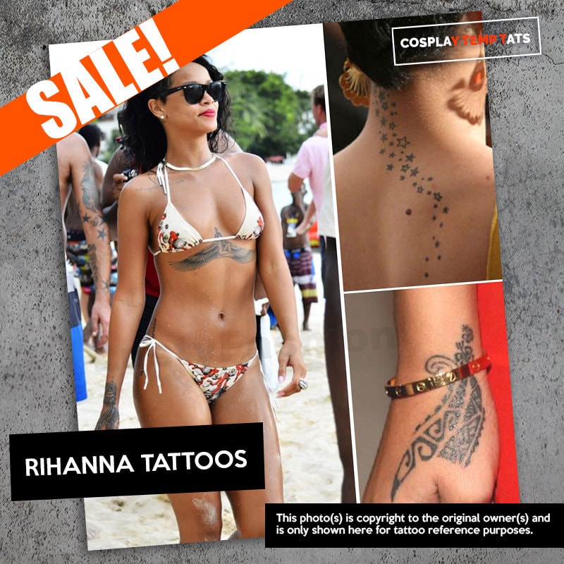 Rihannas Tattoos  Meanings  Steal Her Style