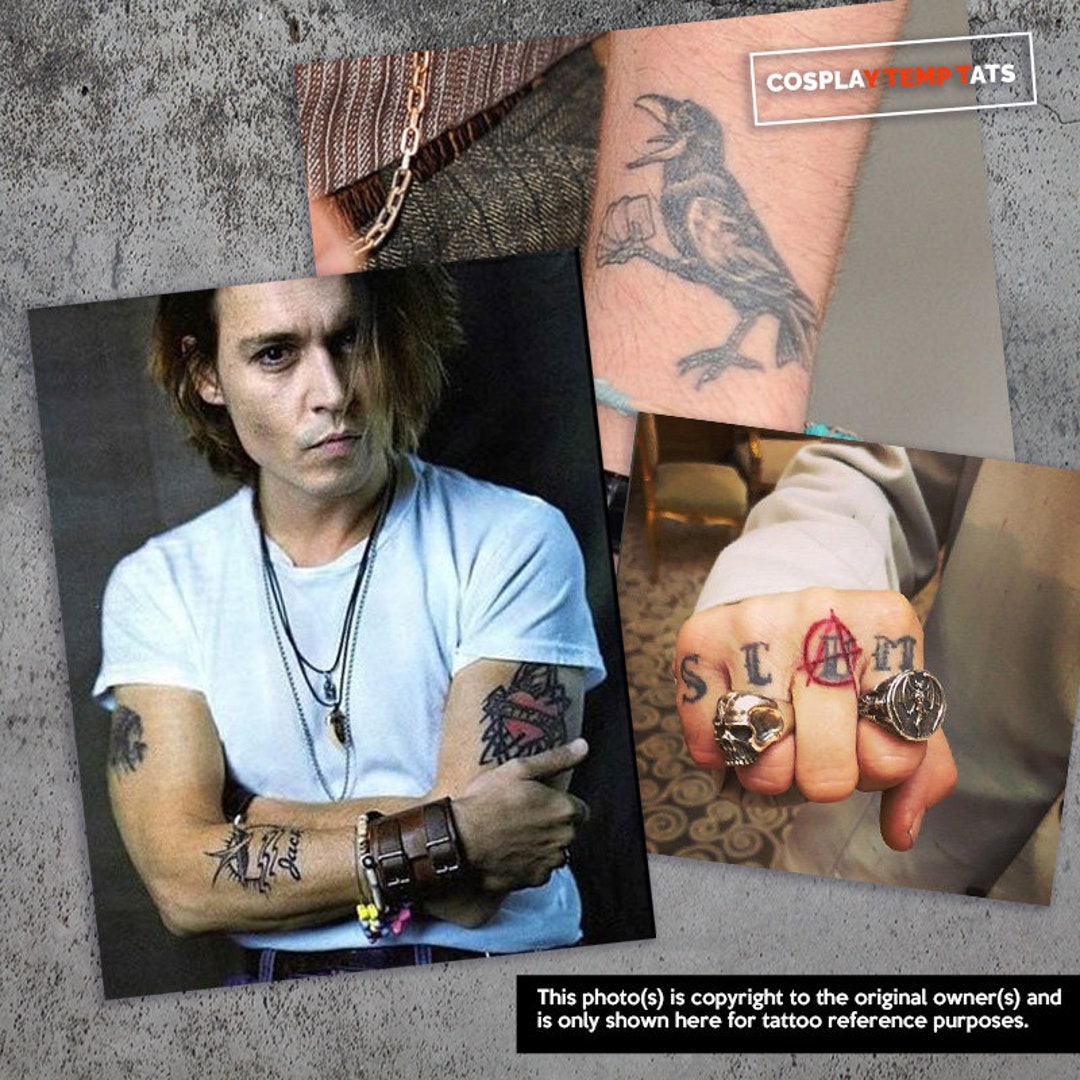 Johnny Depps Tattoos And Their Meanings Revealed  IWMBuzz