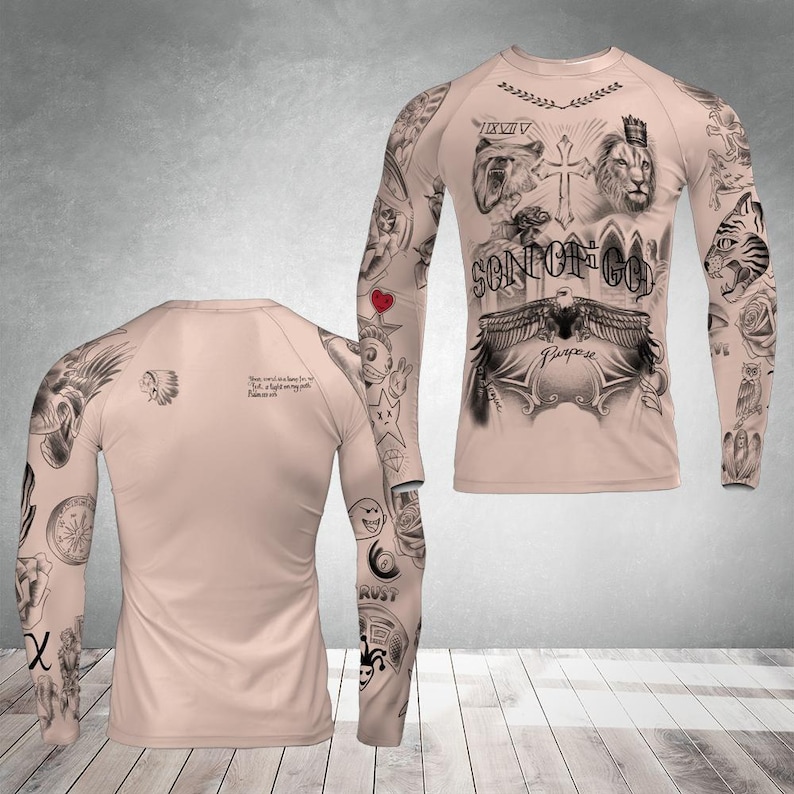 Justin Bieber Tattoo Costume Shirt – Realistic Pop Star Ink Look image 3