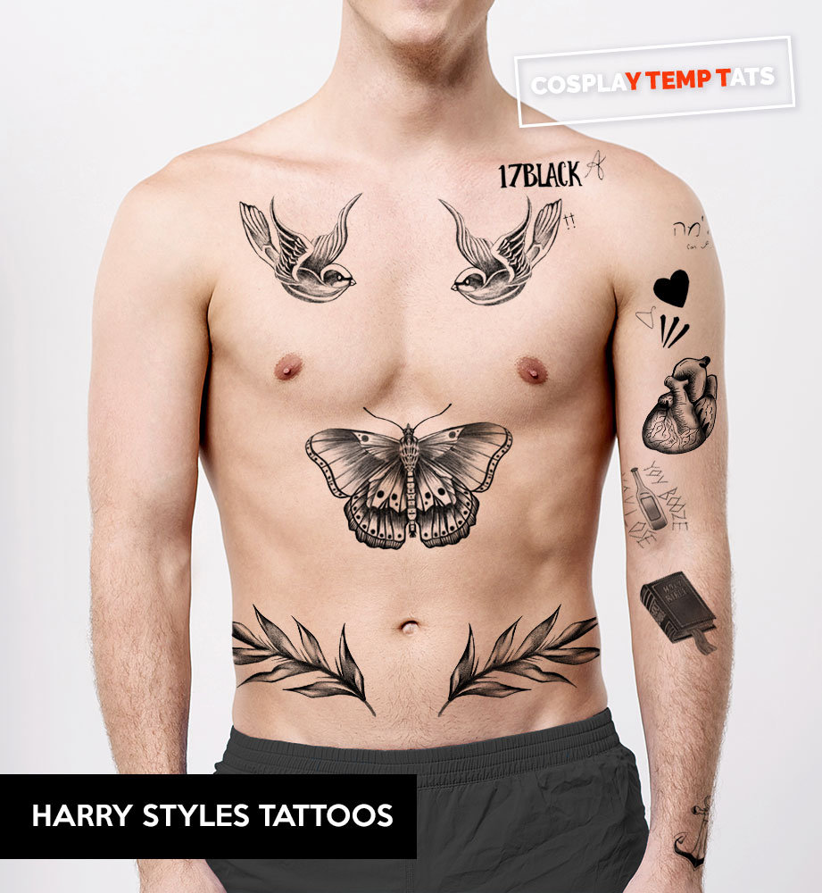 harry styles star tattoo