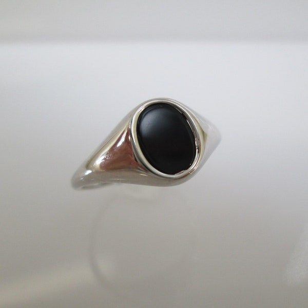 Sterling Silver ONYX Ring>Men's Ring,Boy's Ring,Black Onyx Ring,925 Sterling Onyx ring,Genuine Onyx Ring,Southwestern jewelry,925 ring