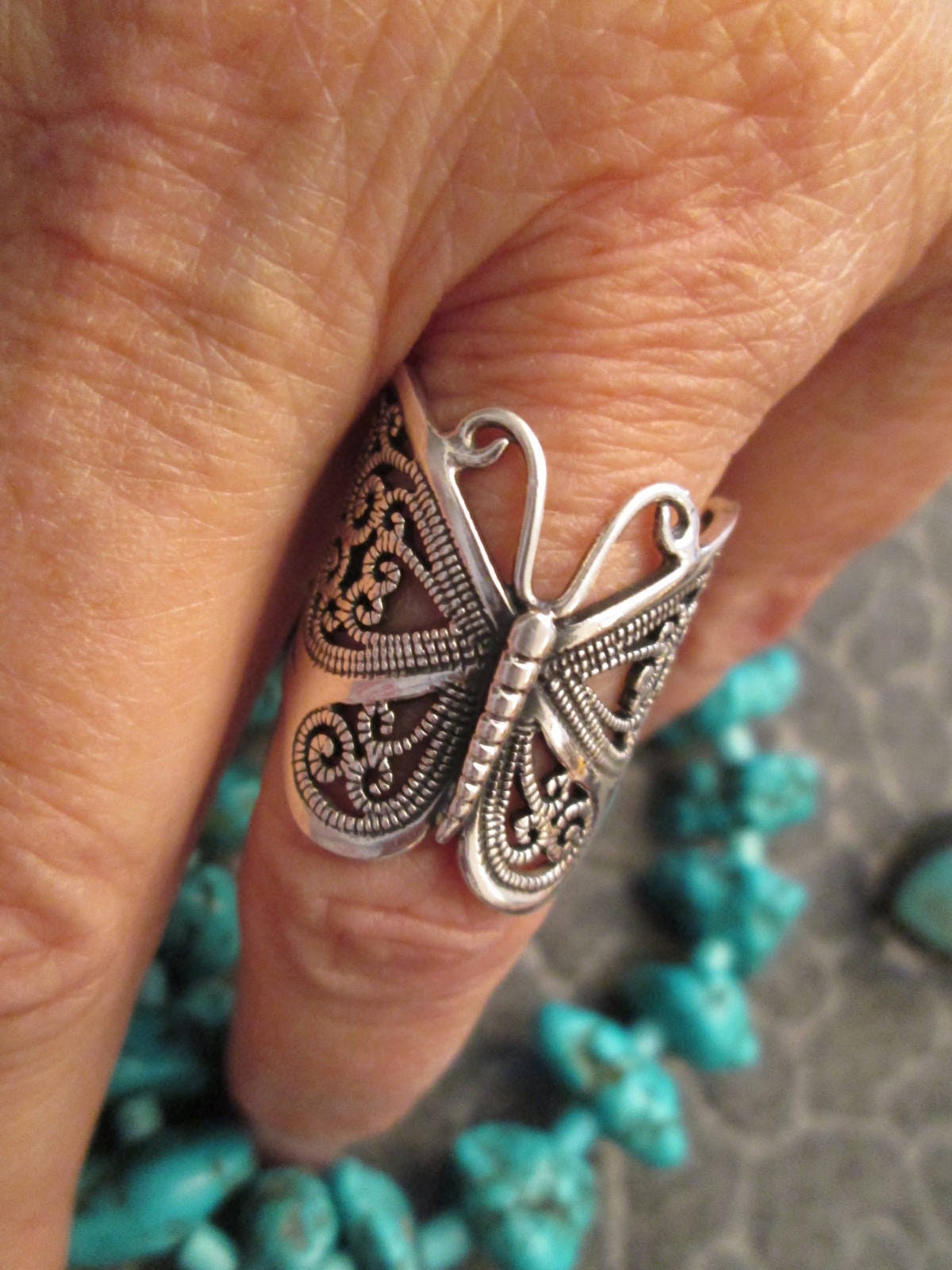 Butterfly wrap ring online