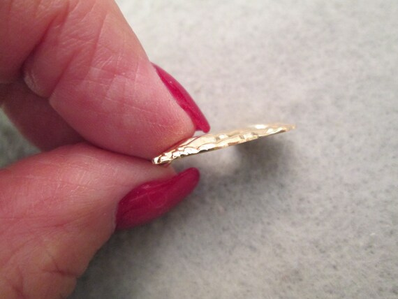 14kt.Gold PRAYING HANDS Pendant>Solid 14kt.Gold P… - image 5