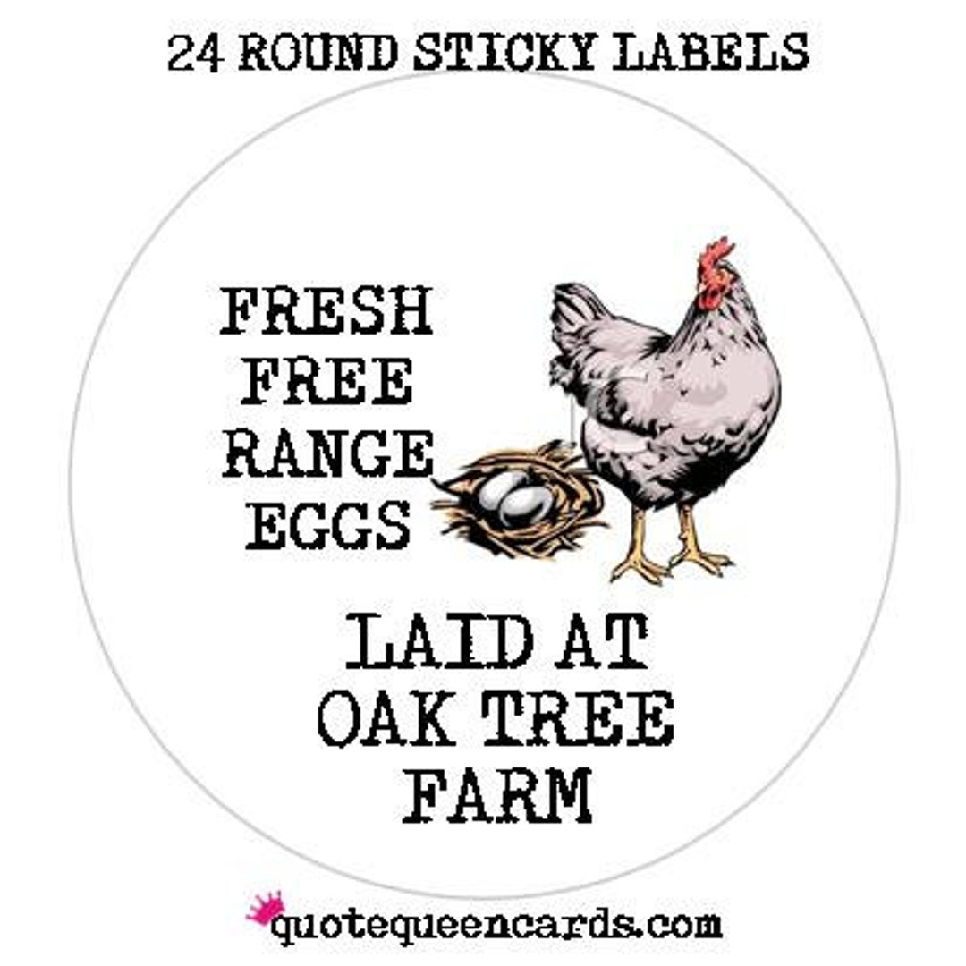 Custom Egg Box Labels Egg Box Labels Smallholder Egg Sales - Etsy UK