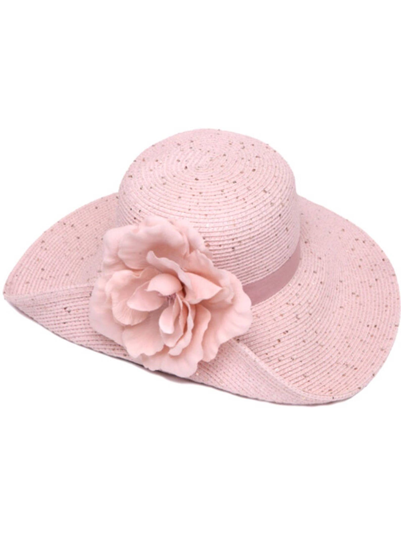 Womens Sun Hat Pink hat Straw Hat Sun Hat Wide Brim Hat Womens | Etsy