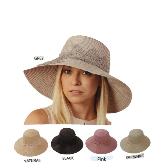 straw hat wide brim
