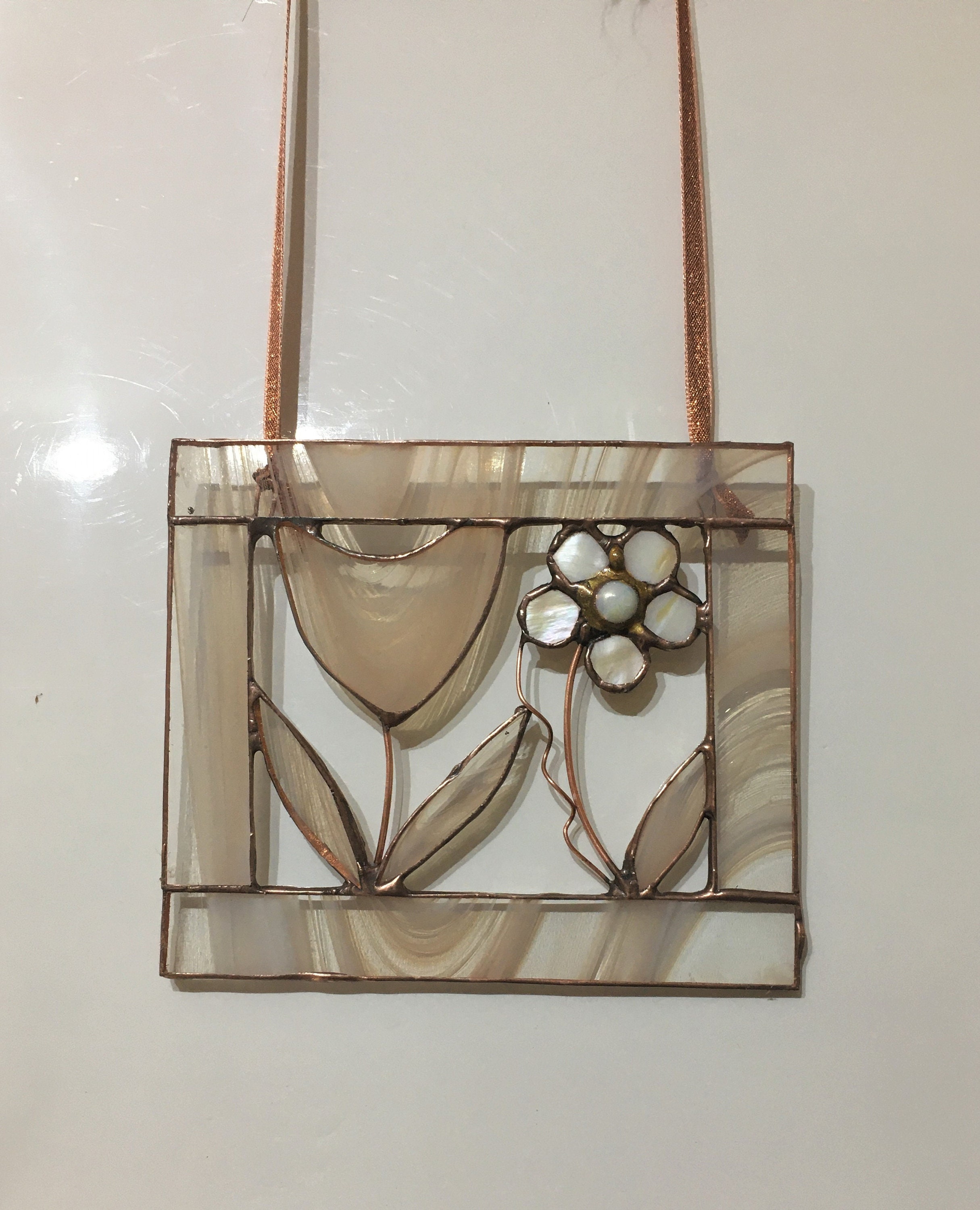 Hanging Glass Art Art Glass Wall Art Home Decor Glass Art Etsy France