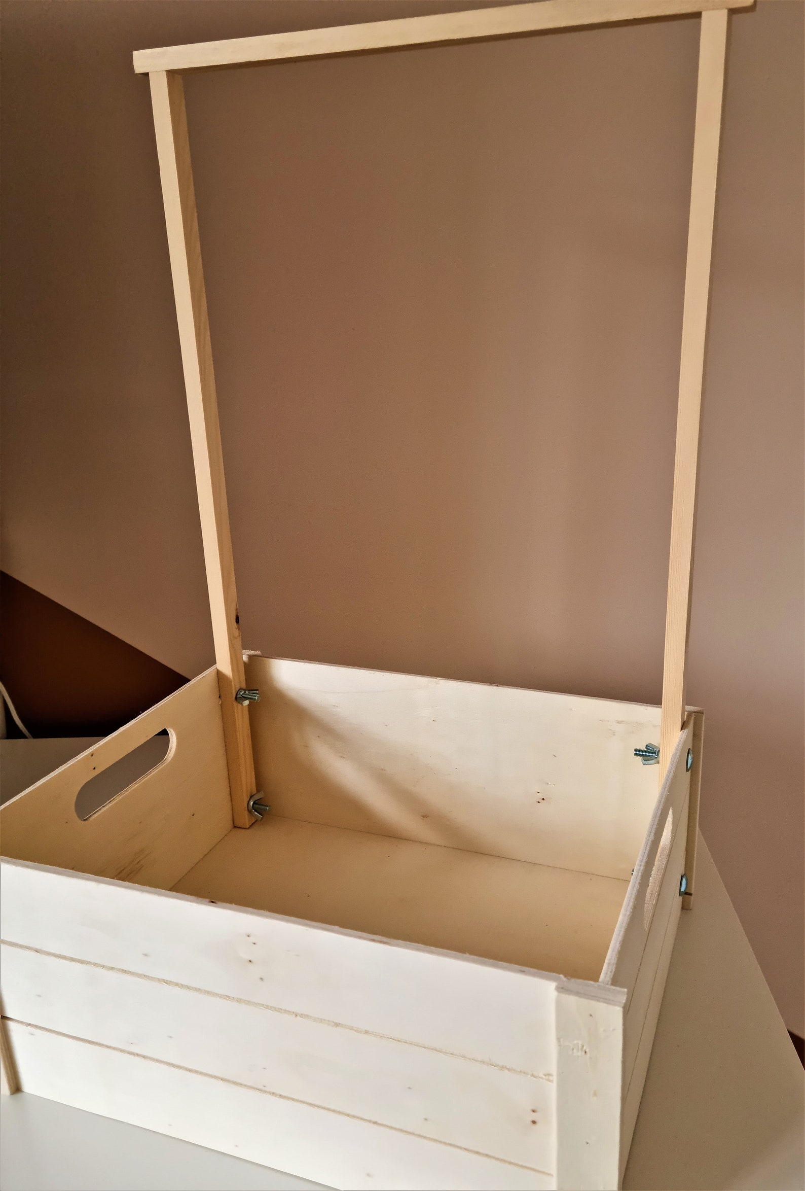 Baby Hamper With Hanging Rail Baby Shower Crate Baby Etsy UK