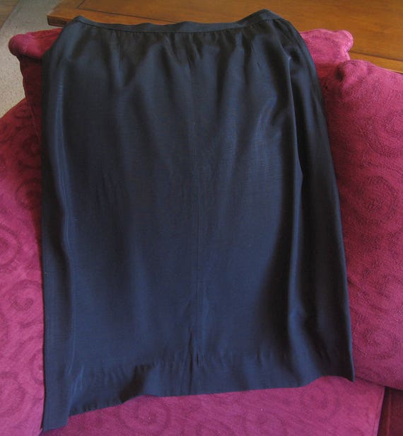 1940s Vintage Black Suit, Black Rayon Vintage 40s… - image 5