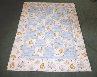 Edredón/manta de WINNIE the Pooh o Búhos para cuna, regazo, bebé, niño pequeño, adolescente, silla de ruedas, cama