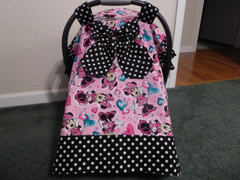 minnie mouse car seat canopy