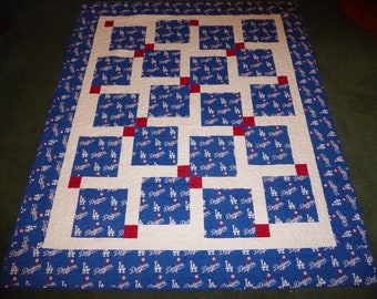 LOS Angeles Dodgers or WOODLAND Forest animals or ALABAMA Crimson Tide dorm room, Bed, Couch, couch throw, toddler, teen