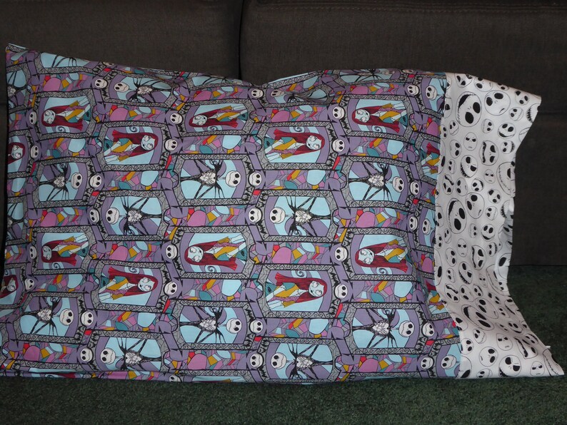 Nightmare Before Christmas Stained Glass Pillow Case Also In Etsy