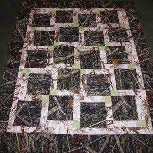 TRUE timber camo or Pink WINNIE the Pooh or MINNIE Mouse for Lap, couch throw, hunter, baby, toddler bed, teen, child, quilt/blanket