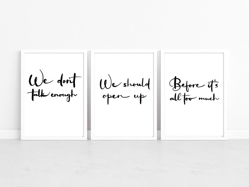 Harry Styles Sign Of The Times Lyrics Quote A4 Art Print Set Art Collectibles Digital Prints Keyforrest Lt