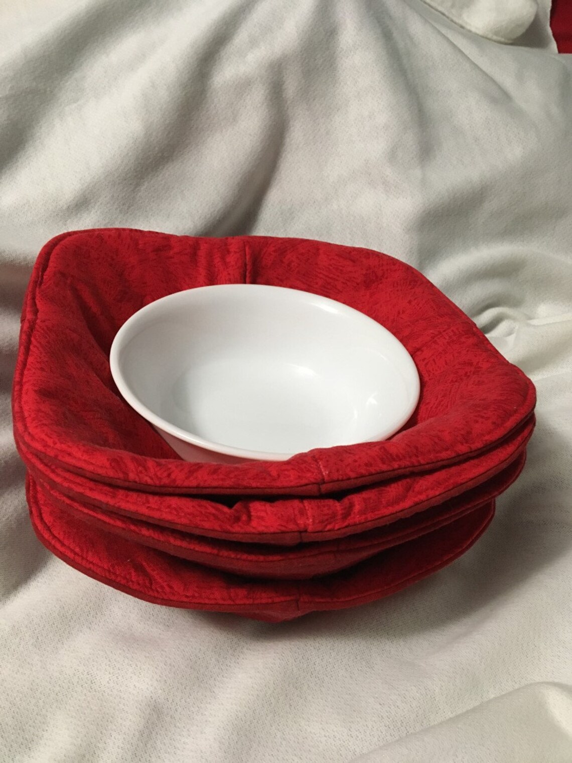 Microwave Hot Pad Bowls set of 4 Medium Bowls Etsy