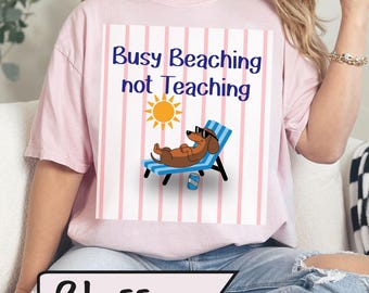 Teacher Gift | End of Year Celebration | TA Gift | Office Staff Gift | Daily apparel | Comfy Classroom Tee | Librarian Tee | Dachshund tee