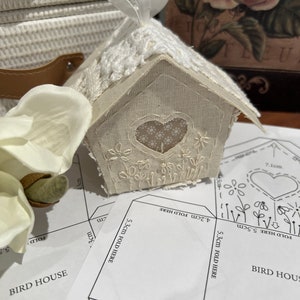 PDF File Birdhouse Christmas Decoration