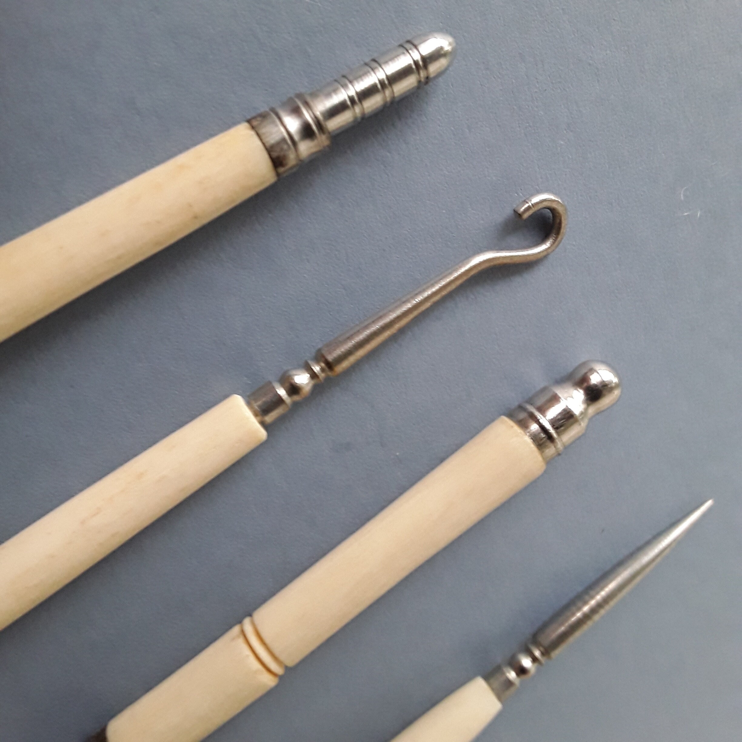 Antique Sewing Set / Needlework Tools / Needlework Box / Etsy UK