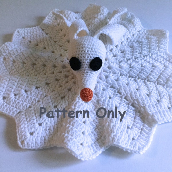 Zero Inspired Lovey - PDF Instant Download - Haak Lovey - Haakpatroon - Baby - Digitaal patroon