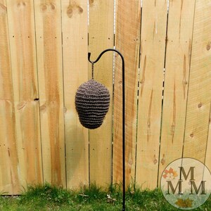 Wasp/Hornet Decoy Nest PDF Instant Download Natural Pest Control Crochet Pattern Digital Pattern image 7