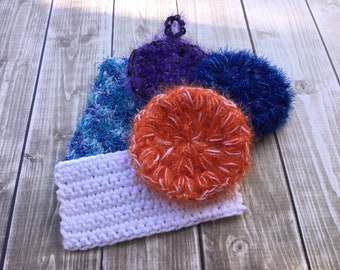 Crochet Kitchen Scrubby Duo Pattern: Round & Sponge (PDF Pattern)