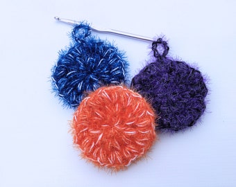 Crochet Kitchen Scrubby Pattern Duo: Round & Sponge (PDF Pattern)