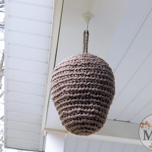 Wasp/Hornet Decoy Nest PDF Instant Download Natural Pest Control Crochet Pattern Digital Pattern image 6