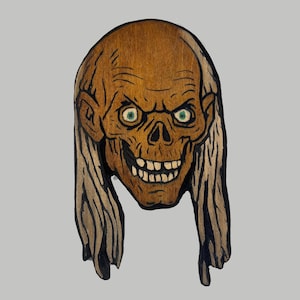 Tales From The Crypt Crypt Keeper Wood Art | Handmade Horror Decor
