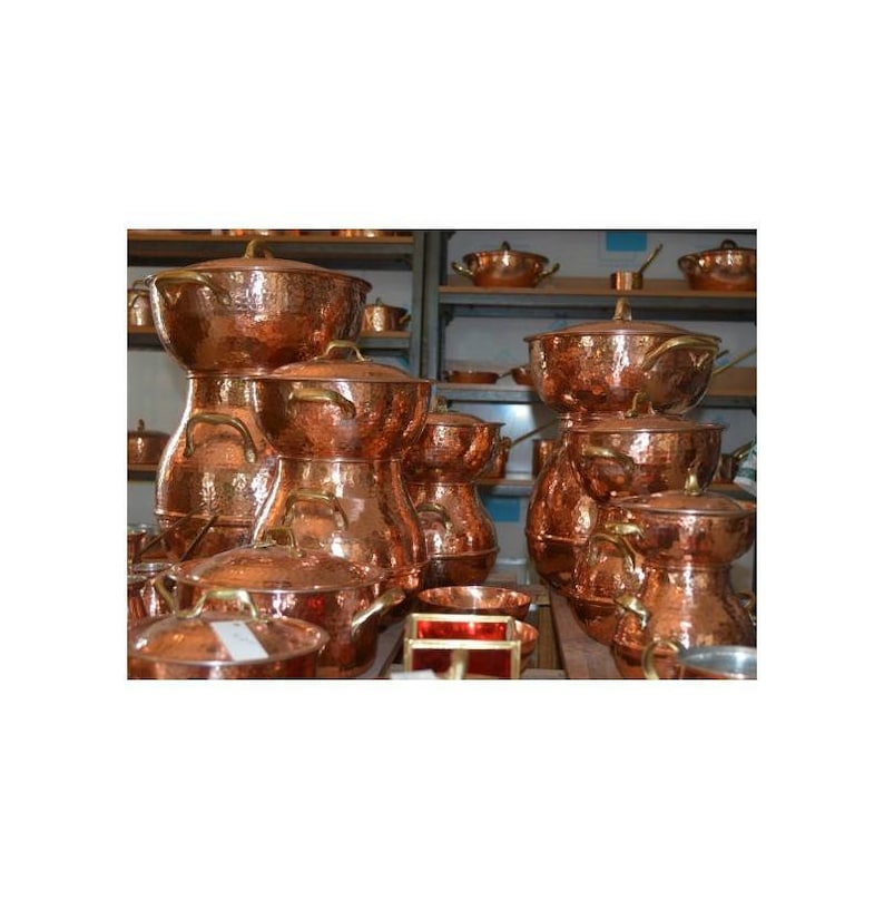 Hammered copper couscous pot Copper cookware pots COPPER Etsy