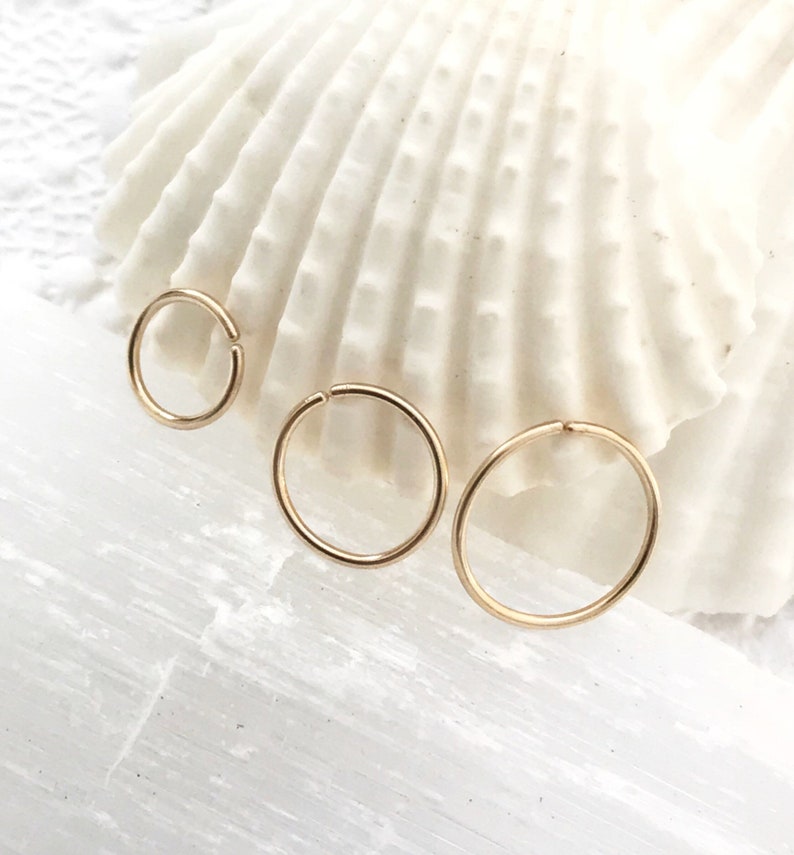 Extra Small Hoop Earring for Upper Ear Cartilage Lobe & Nose Etsy