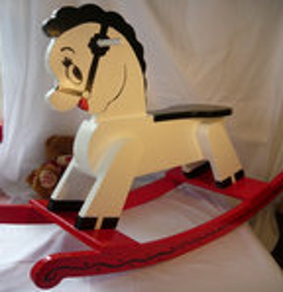 plantation pony rocking horse