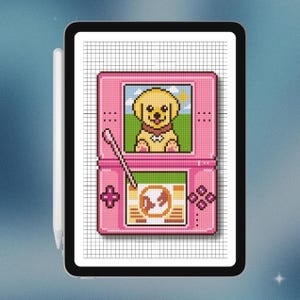 Nintendo Dogs - Needlepoint Pattern