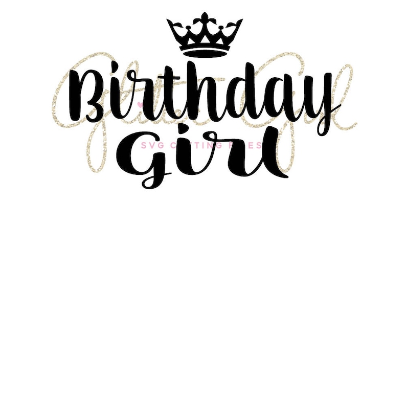 Download Birthday girl svg Birthday party svg Birthday crown svg | Etsy