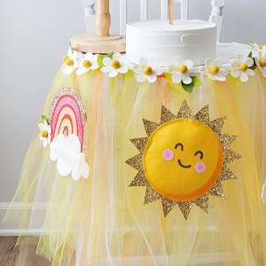 You are my sunshine birthday, First trip around the sun birthday banner, 1st trip around the sun birthday, Boho rainbow high chair banner