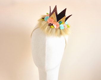 Where the wild things are, Wild one birthday crown, Wild one crown, first birthday crown, Wild 1st Birthday Crown, birthday crown headband