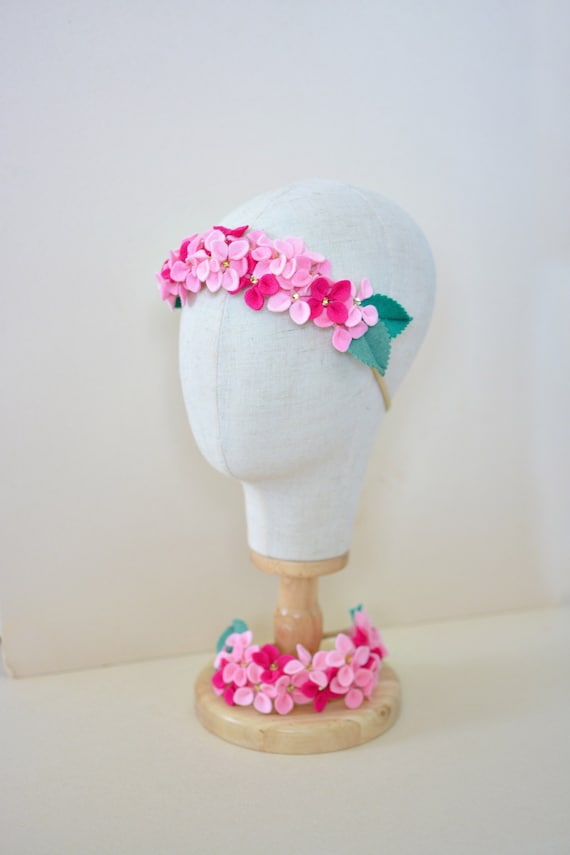 hydrangea headpiece