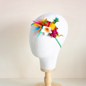 Pineapple Headband, Tropical Fruit Headband Crown, Fruit Headband ...