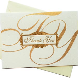 Tarjetas de Acción de Gracias, Tarjetas de Agradecimiento / Oro Foil / Oro gracias tarjetas / gracias paquete de tarjetas / Gracias juego de cartas / / Boda / caja de tarjetas set