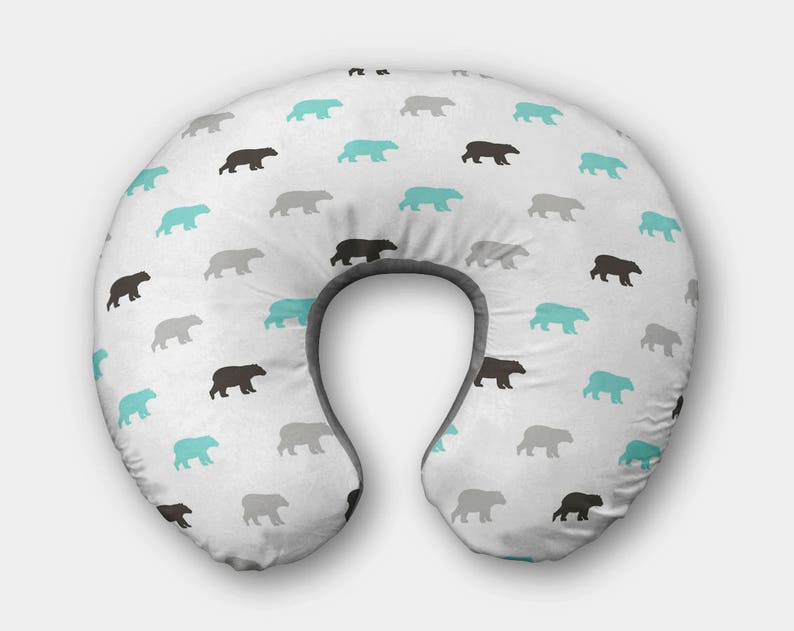 Mountain Boppy Pillow Cover Woodland Boppy Cover Mountain Etsy