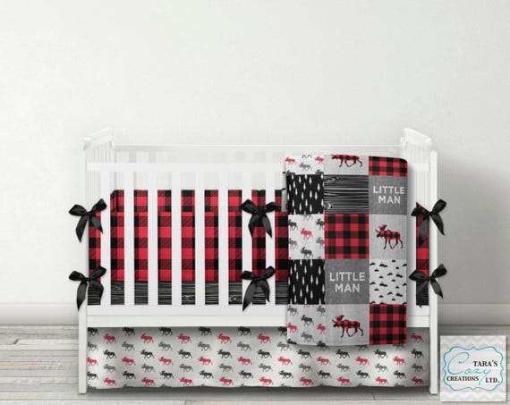little man crib bedding