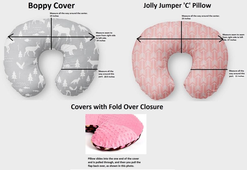 Mountain Boppy Pillow Cover Woodland Boppy Cover Mountain Etsy