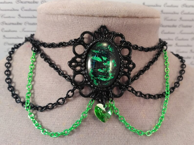 Custom handmade chain choker