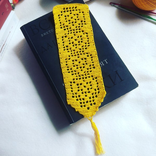 Marque-pages au crochet pour les amateurs de lecture, Cadeau pour enseignant, Cadeau pour bibliothécaire, Idée cadeau d'anniversaire