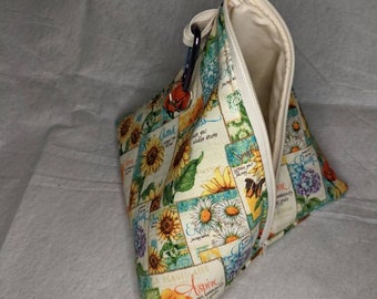 Single Skein Portable Knitting Project Bag, crochet project bag, gift for knitter, 20 dollar gift
