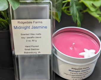 Midnight Jasmine Candle & Wax Melt Gift Set