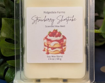 Strawberry Shortcake Scented Wax Melt, Spring/Summer Favorite